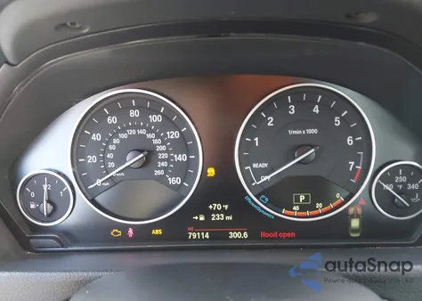 2015 BMW 320I z USA, uszkodzony, nr VIN WBA3B1G53FNT07007